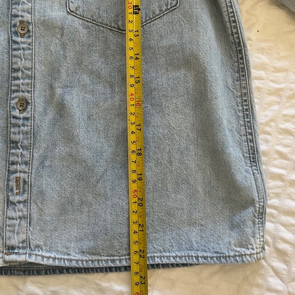 Lucky Brand Embroidered Denim Shirt Size S - Picture 12 of 16